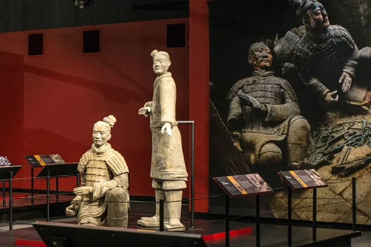 “Terracotta Warriors of The First Emperor” opens Saturday at the Franklin Institute. The exhibit, about the thousands of life-size terra-cotta soldiers discovered in a tomb in China, will run through March 4, 2018.