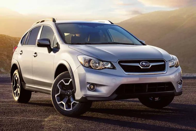 The 2015 Subaru XV Crosstrek is one of the smallest compact SUVs at 175.2 inches long. (Toshi Oku/TNS)