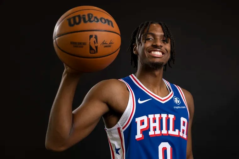 Sixers guard Tyrese Maxey was named Eastern Conference player of the week for the first week of the season.