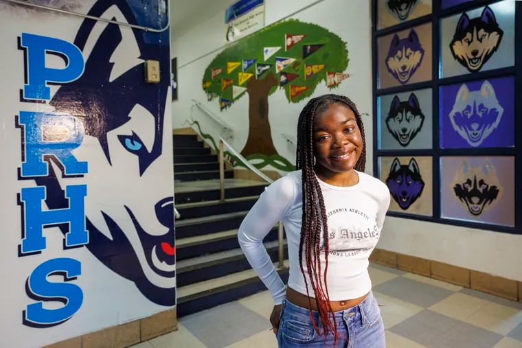 Alyssa Perren, a senior at Paul Robeson High School, is Harvard University bound. Perren, 17, will be the first student from Robeson to attend an Ivy League school.