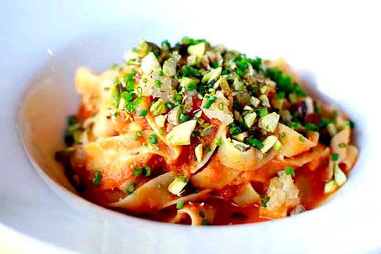 An inventive take on carrots: A vegetarian tagliatelle &quot;Bolognese&quot; with the oft-underappreciated root both pureed and shredded for texture, and perked with the brightness of preserved lemon.