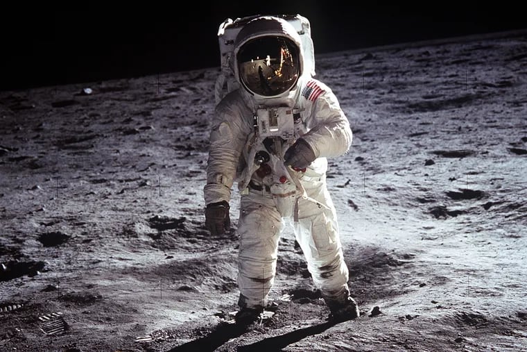 Astronaut Buzz Aldrin walks on the surface of the moon  during the Apollo 11 mission, in a photograph taken by Neil Armstrong. This July marks the 50th anniversary of the lunar landing. (Photo: NASA)