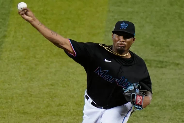 Former Phillies prospect Sixto Sanchez is pitching well for the Marlins.