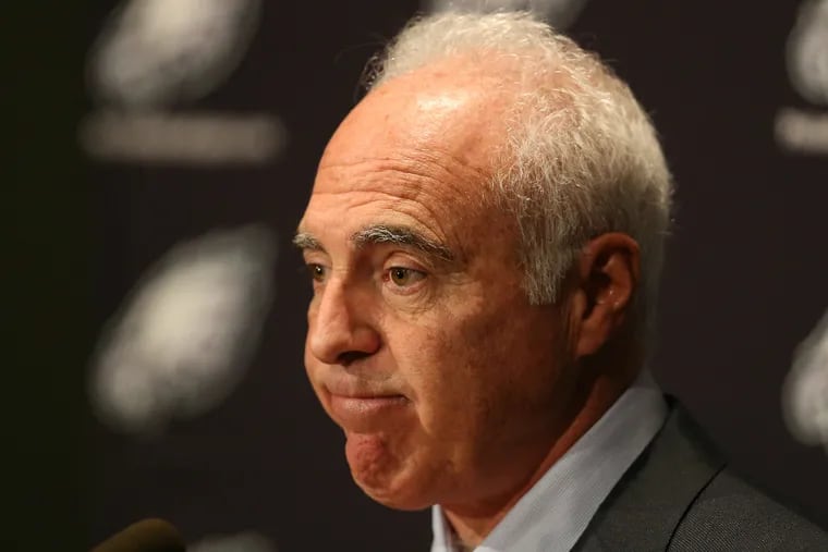 Jeffrey Lurie said he gave Chip Kelly no leeway to try to keep his job. (David Maialetti / Staff Photographer)