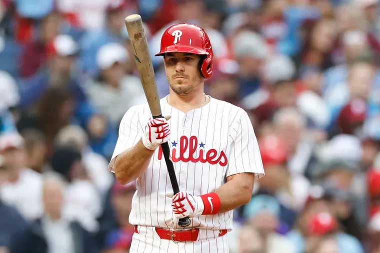 J.T. Realmuto has a 17-game hitting streak, the longest ever by a Phillies catcher.