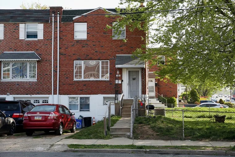 A home where a 4-year-old was reportedly shot is pictured on Secane Drive in Northeast Philadelphia. Police said the child was taken to Jefferson Torresdale Hospital Monday night and pronounced dead.