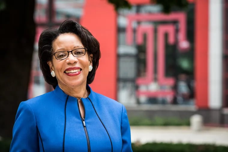 JoAnne Epps, pictured as dean of the Temple University Beasley School of Law, in 2014, has died after collapsing at a university event Tuesday.