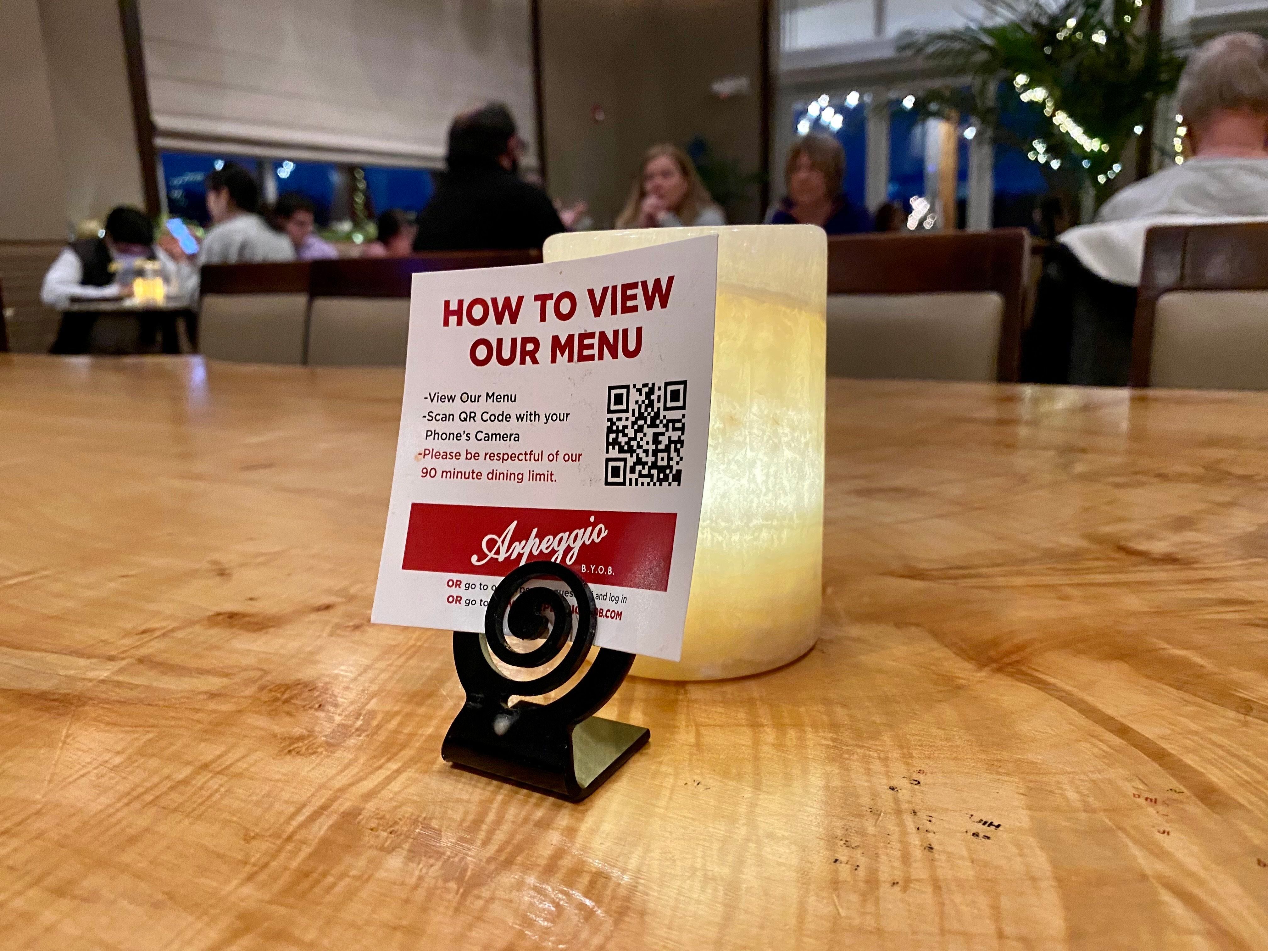 QR codes have replaced restaurant menus. Industry experts say it isn't a fad