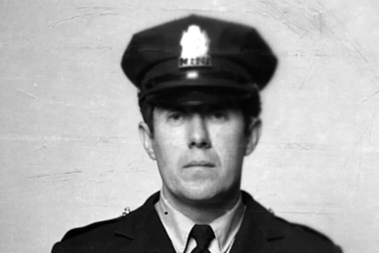 Officer Thomas Trench, 43, was shot in the face and neck in 1985.