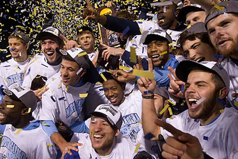 North Carolina won last year's NCAA College Cup, which was played in Hoover, Alabama. (Dave Martin/AP file photo)