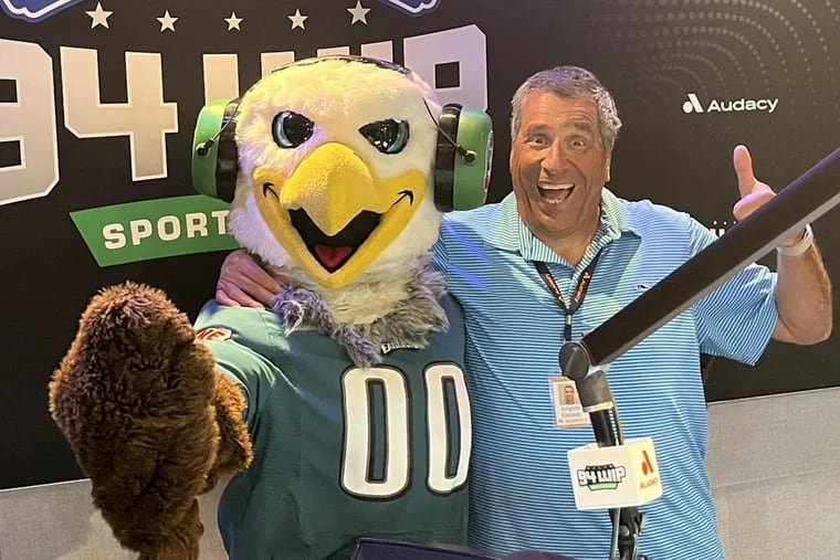 Longtime 94.1 WIP host Angelo Cataldi announced he will retired at the end of the Eagles' 2022 season.