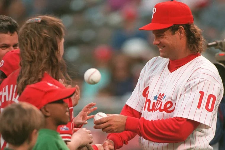 Darren Daulton will be honored this weekend as the Phillies return to Citizens Bank Park.