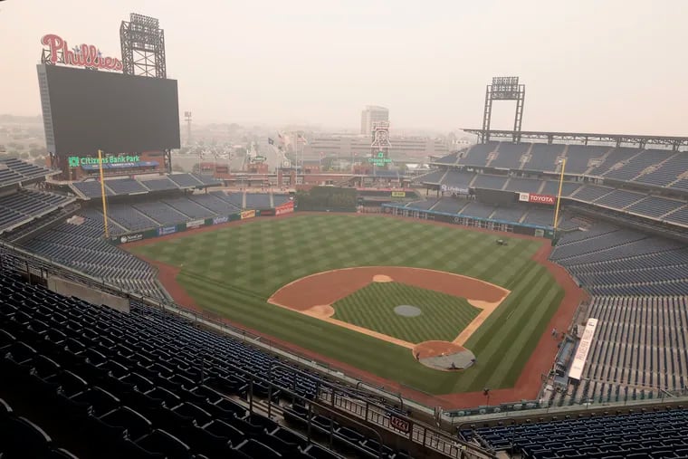 The Phillies were on the road this weekend, but Citizens Bank Park was abuzz with sports data enthusiasts.