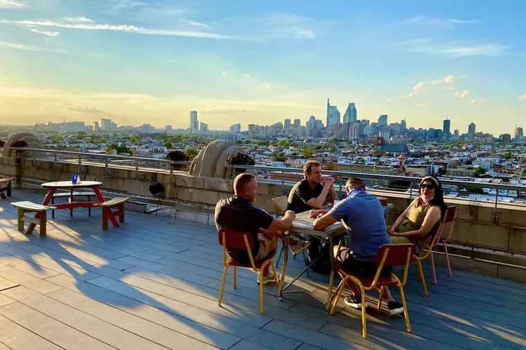 Bok Bar in South Philadelphia offers unparalleled views of Center City.