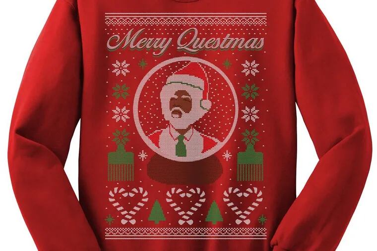 Merry Questmas Holiday Sweatshirt, $45
