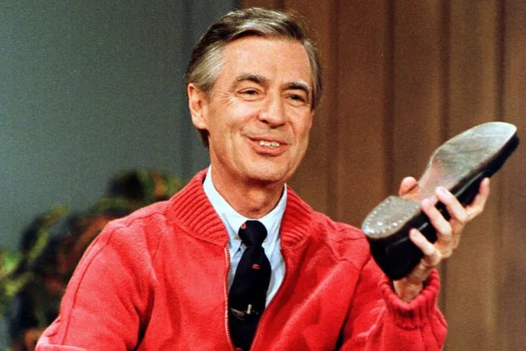 Fred Rogers, star of PBS’ “Mister Rogers’ Neighborhood,” in 1989. Actor Michael Keaton hosts a special March 5, “Mr. Rogers’ Neighborhood: It’s You I Like,” on PBS. His trademark outfit has been adapted into a destructively sexualized costume for women, writes Rutgers University's Stuart Charmé.