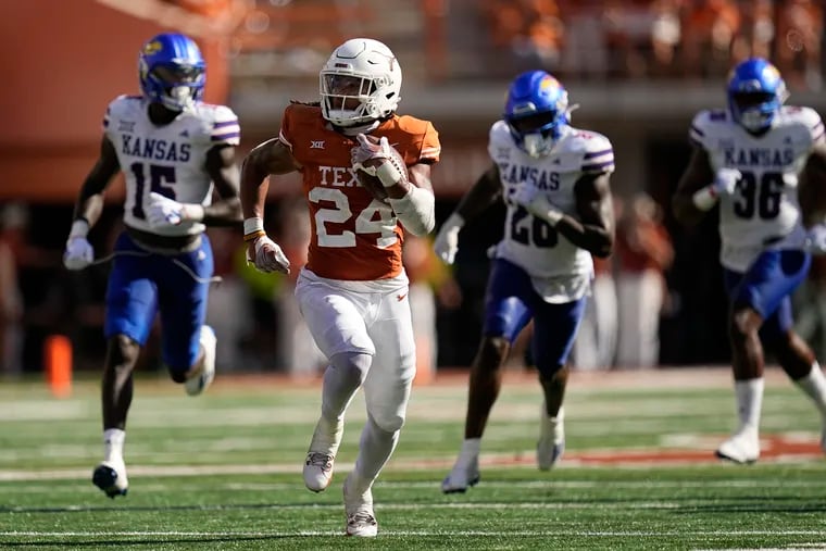 Texas' Jonathon Brooks is one of the top running back prospects in the 2024 NFL draft.