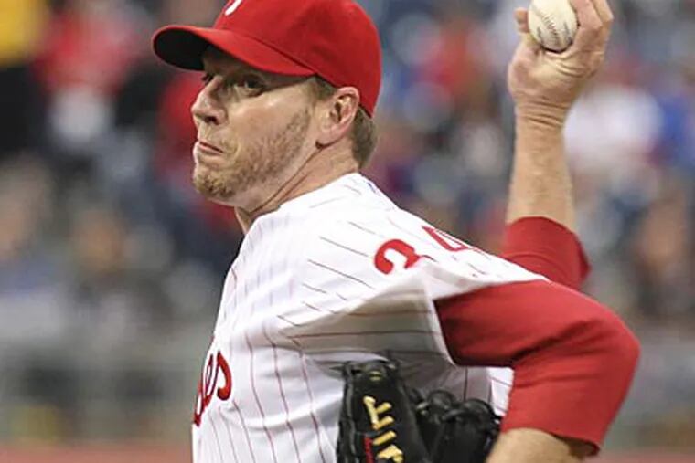 "I do everything to get myself ready and accept the results," Roy Halladay said.  (Steven M. Falk/Staff Photographer)