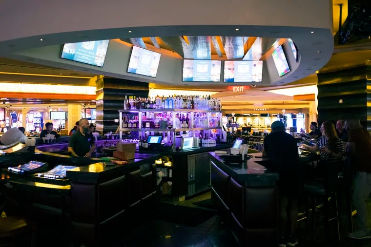 Patrons visit B Bar at the Borgata a week before the cyber attack prompted the resort to shut down some computer systems.