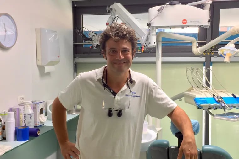 Dr. Marco Capitonio handles dental emergencies in Turin, Italy. And he speaks fluent English!