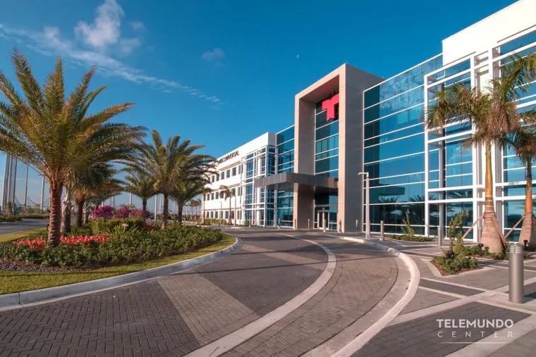 Comcast Corp. opened the new Telemundo Center in Miami on Monday.