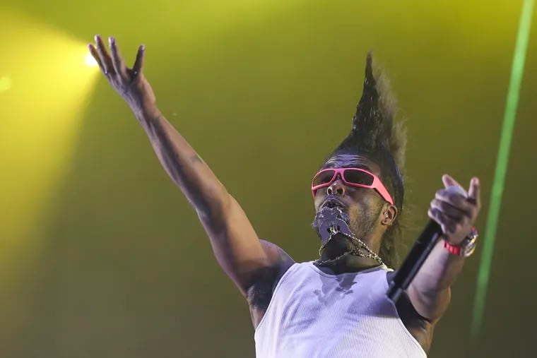 Lil Uzi Vert at the Made in America festival in Philadelphia in 2022. the Philadelphia rapper is playing the Roots Picnic at the Mann Center on Saturday.