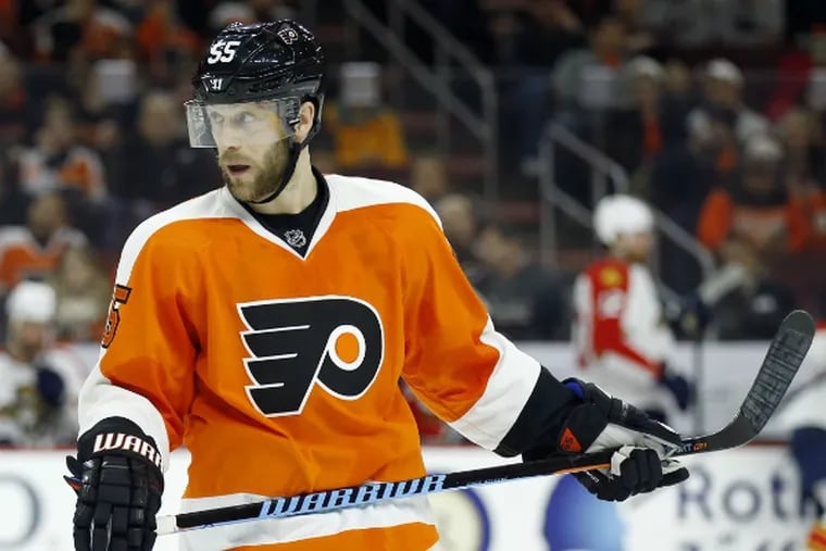 Nick Schultz played three years for the Flyers.