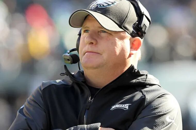 Eagles coach Chip Kelly. (Yong Kim/Staff Photographer)