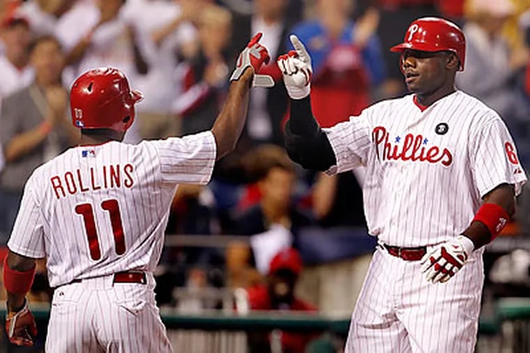 Ryan Howard has arguably been the Phillies' non-pitching MVP so far this season. (Ron Cortes/Staff Photographer)