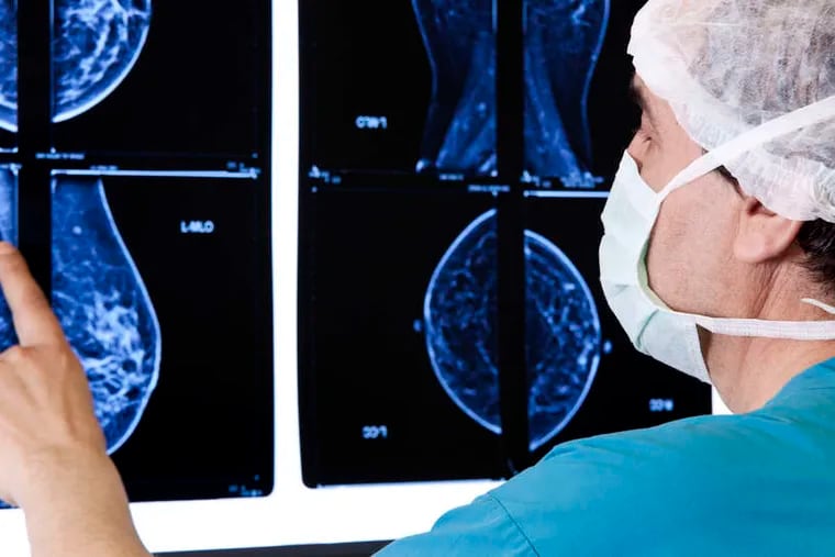 The most common oncology surgery in Pennsylvania is for breast cancer, which often is detected through mammograms.