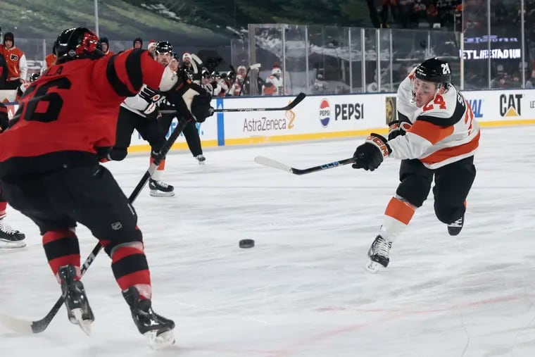 Nick Seeler’s journey from out of hockey to Flyers shot-blocking ace