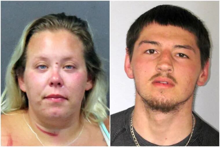 Adria Regn and Christopher White are charged with human trafficking and other crimes.