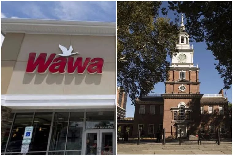 Wawa is eyeing a store near Independence Hall.