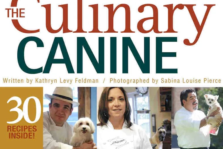 Author Kathryn Levy Feldman and Phila.-area photographer Sabina Louise Pierce created the dog-food cookbook.