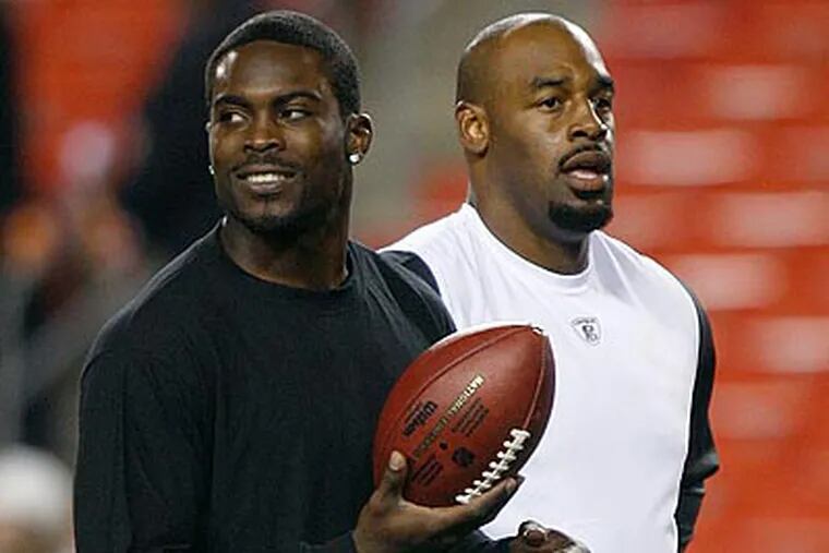 Both Michael Vick and Donovan McNabb are in the last year of their respective contracts. (AP Photo/Pablo Martinez Monsivais, File)