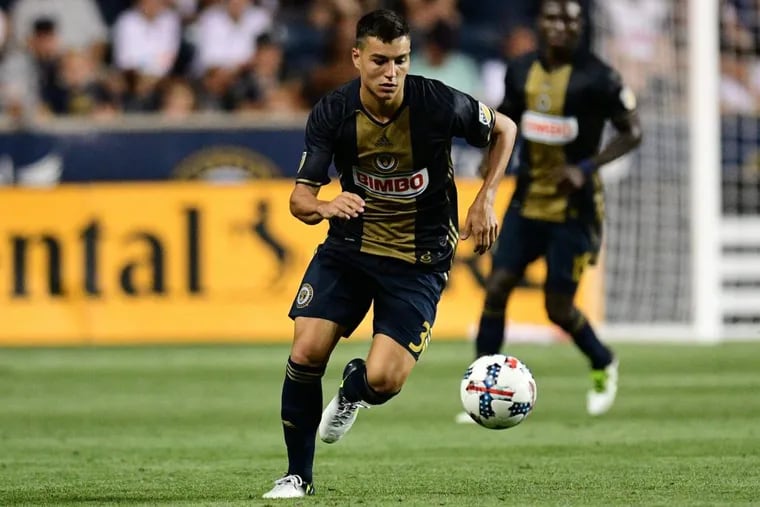 Anthony Fontana, an 18-year-old academy product from Bear, Del., is the Philadelphia Union’s starting playmaker right now.