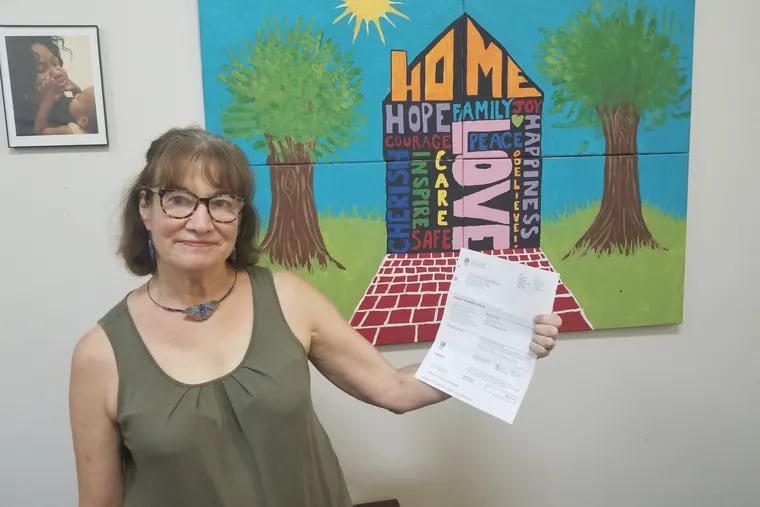 Rachel Falkove and the homeless shelter's IRS bill -- which should have been paid by IOI Payroll.