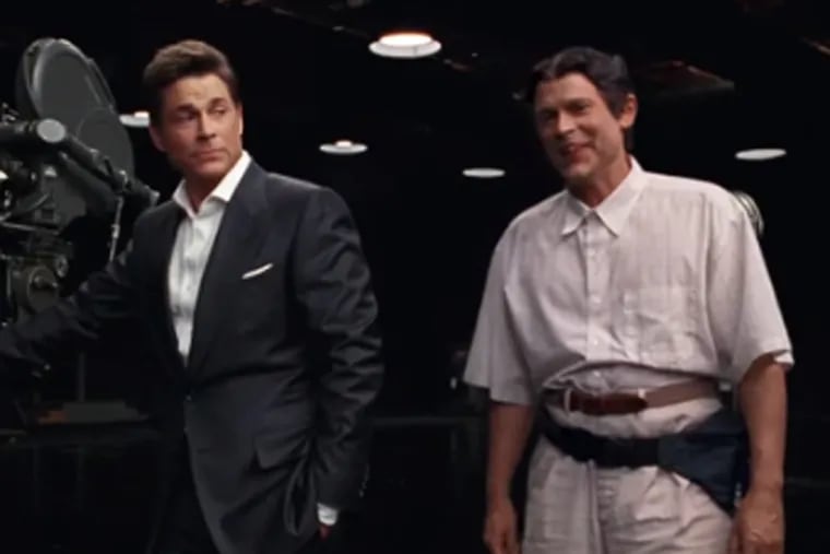 Rob Lowe plays an awkward version on himself in this DirecTV commercial.