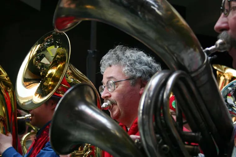 Drawing more than 100 tuba, sousaphone, and euphonium players to perform seasonal classics, TubaChristmas is set for Saturday at the Kimmel Center's Commonwealth Plaza.