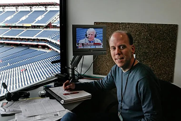 Tom McCarthy could become the new face of the Phillies - or not.  File photo. (Ron Cortes / Inquirer)