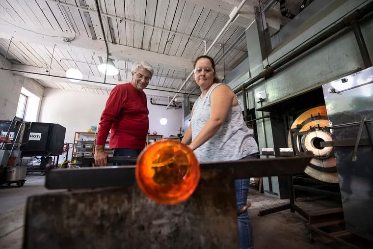 Learn the art of glassblowing at East Falls Glassworks.