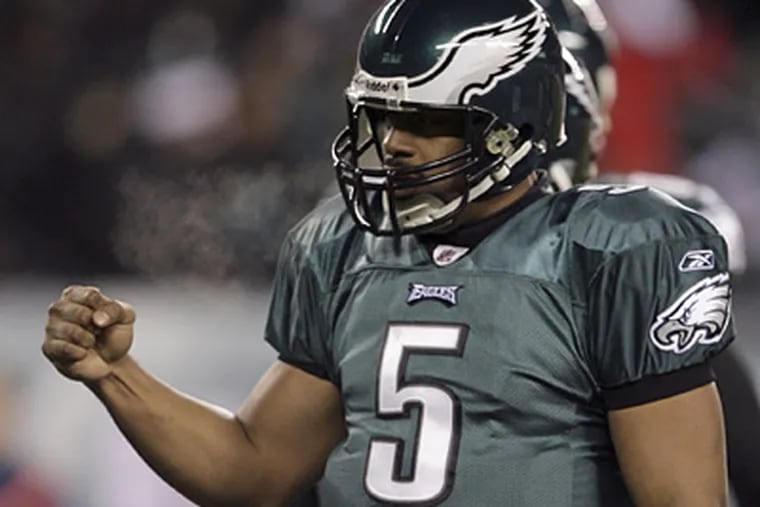Donovan McNabb lead the Eagles to five NFC Championships in his career in Philiadelphia. (Yong Kim / Staff File Photo)