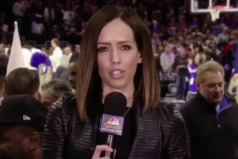Former Sixers sideline reporter Molly Sullivan said she's still in shock after losing her job with NBC Sports Philadelphia.
