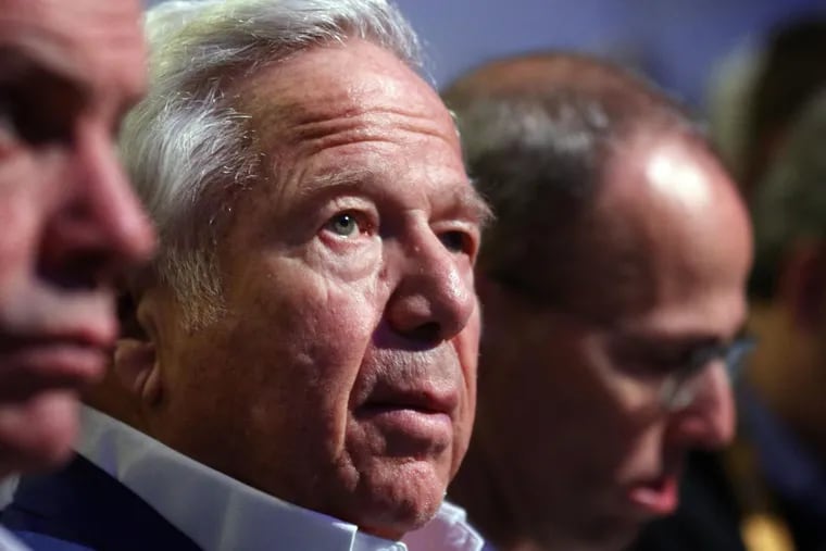 Robert Kraft gets what it's like to be discriminated against? That's what Michael Rubin is saying.