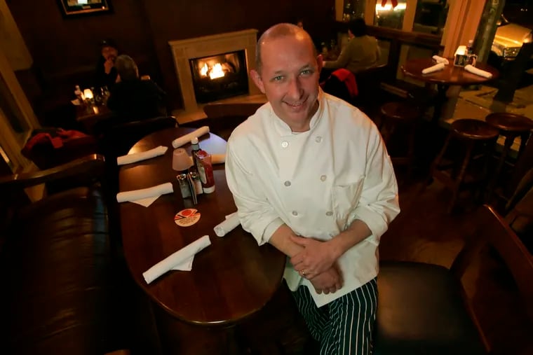 Ben McNamara in 2008, while chef at St Stephen's Green, then in Philadelphia's Fairmount neighborhood.