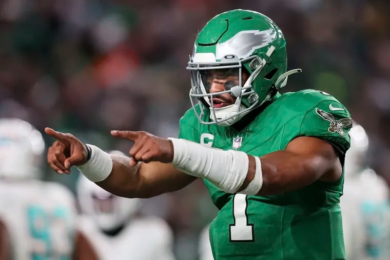Jalen Hurts and the Eagles failed to secure a playoff bid thanks to their loss Sunday against the 49ers.