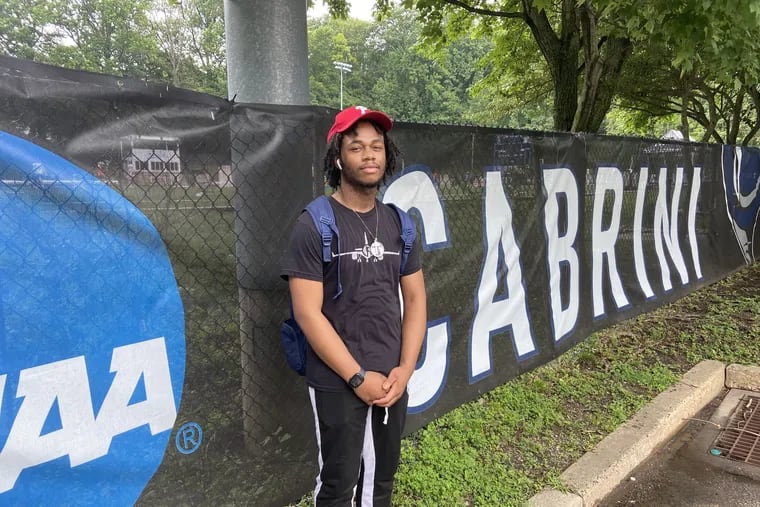 Aquil Fletcher, 22, a Cabrini University senior, called the news of the school's planned closure "devastating."  “I just feel as though it’s not fair,” he said. “It’s just so sudden.”