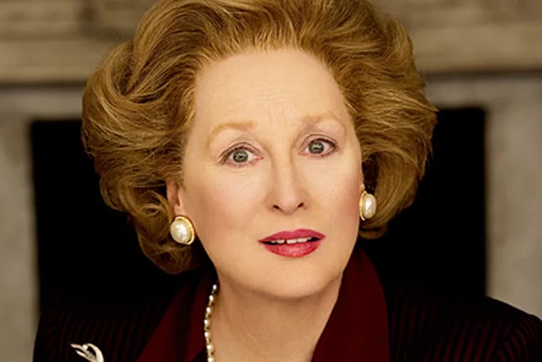 Meryl Streep as Margaret Thatcher. She nails accent, gestures, and comportment.