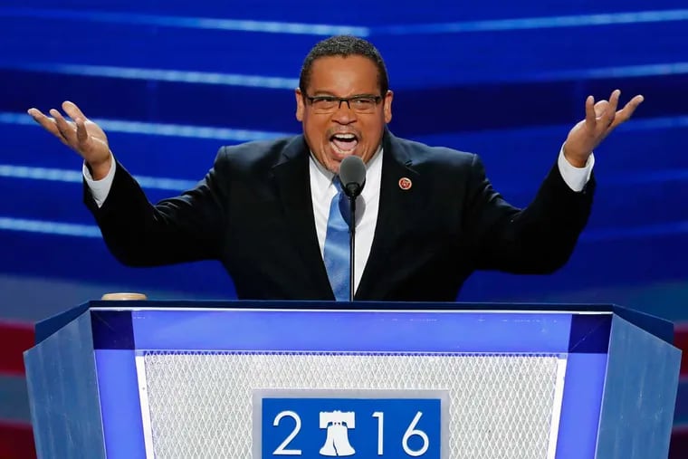 Rep. Keith Ellison (D., Minn.) has put his name forward as a candidate for chairman of the Democratic National Committee.