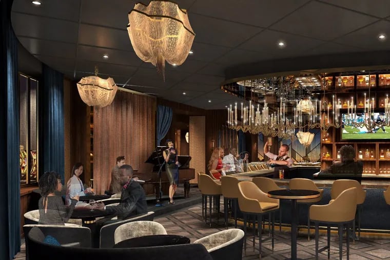 A rendering of the Prime Rib due to open in early 2021 in the Live! Casino & Hotel in South Philadelphia.